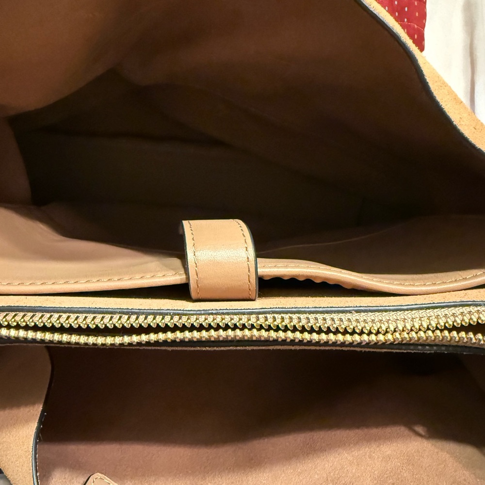 Rag & Bone Tan Leather Tote Bag - Picture 5 of 6